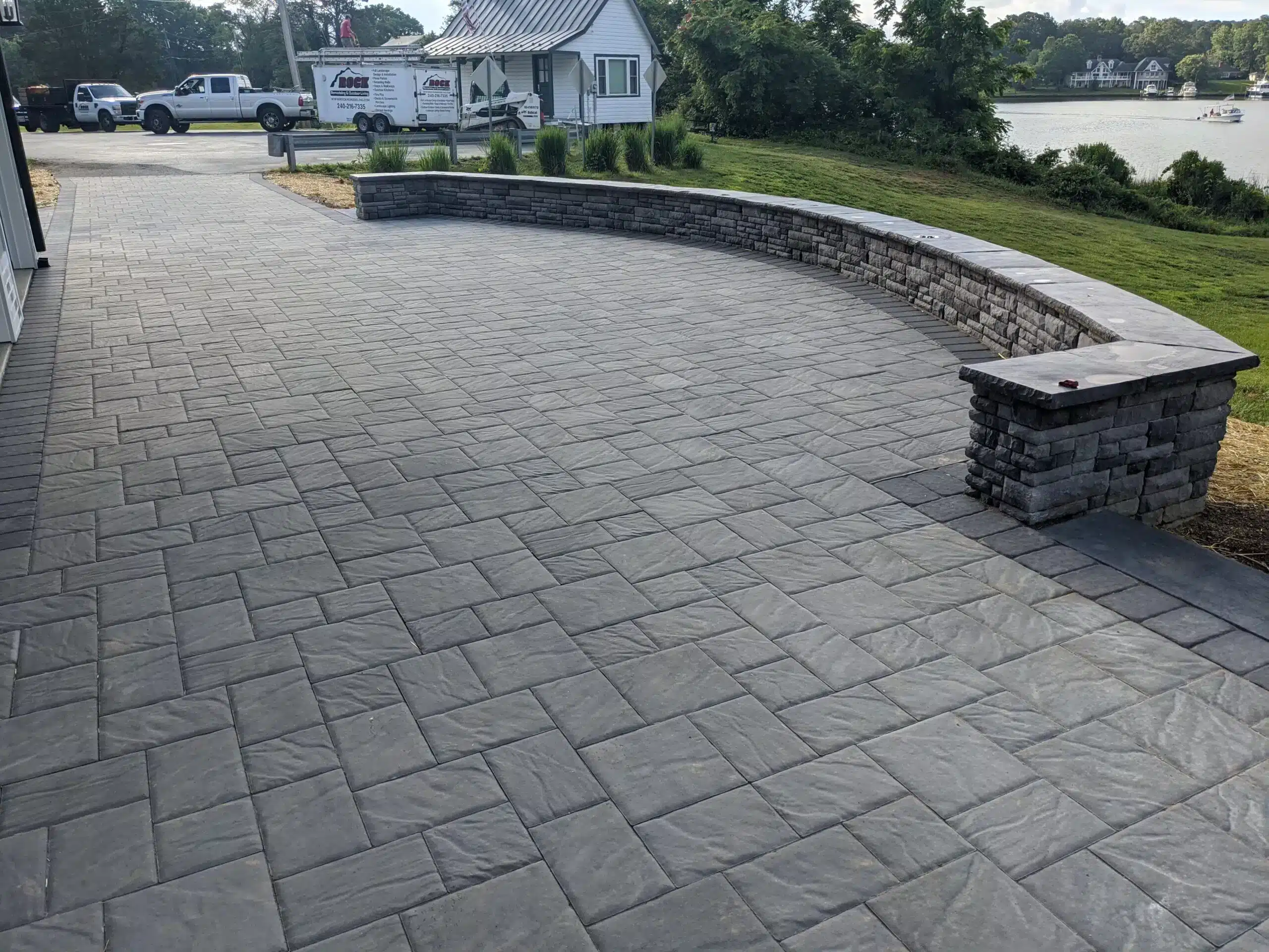 Retaining and garden walls hardscaping services in maryland - hardscaping contractor near me